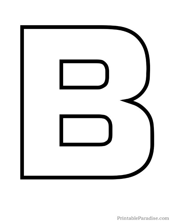 Featured image of post Bubble Letter B Printable