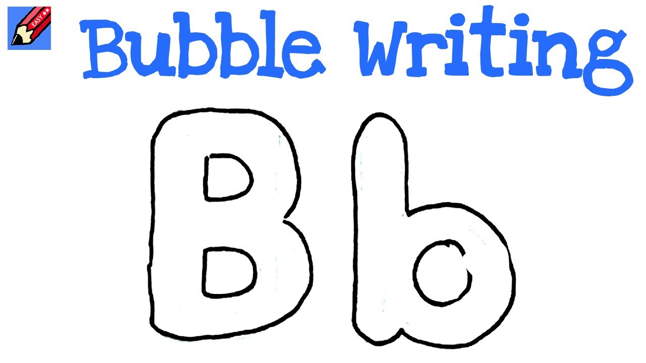 Featured image of post Bubble Letter B Small