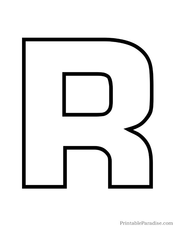 Featured image of post Bubble Letter Big R