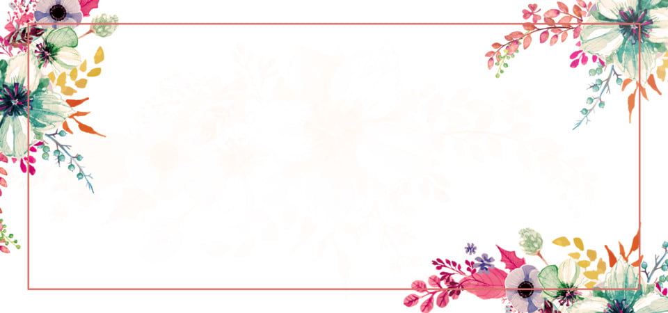 Featured image of post Flower Watercolor Background For Text