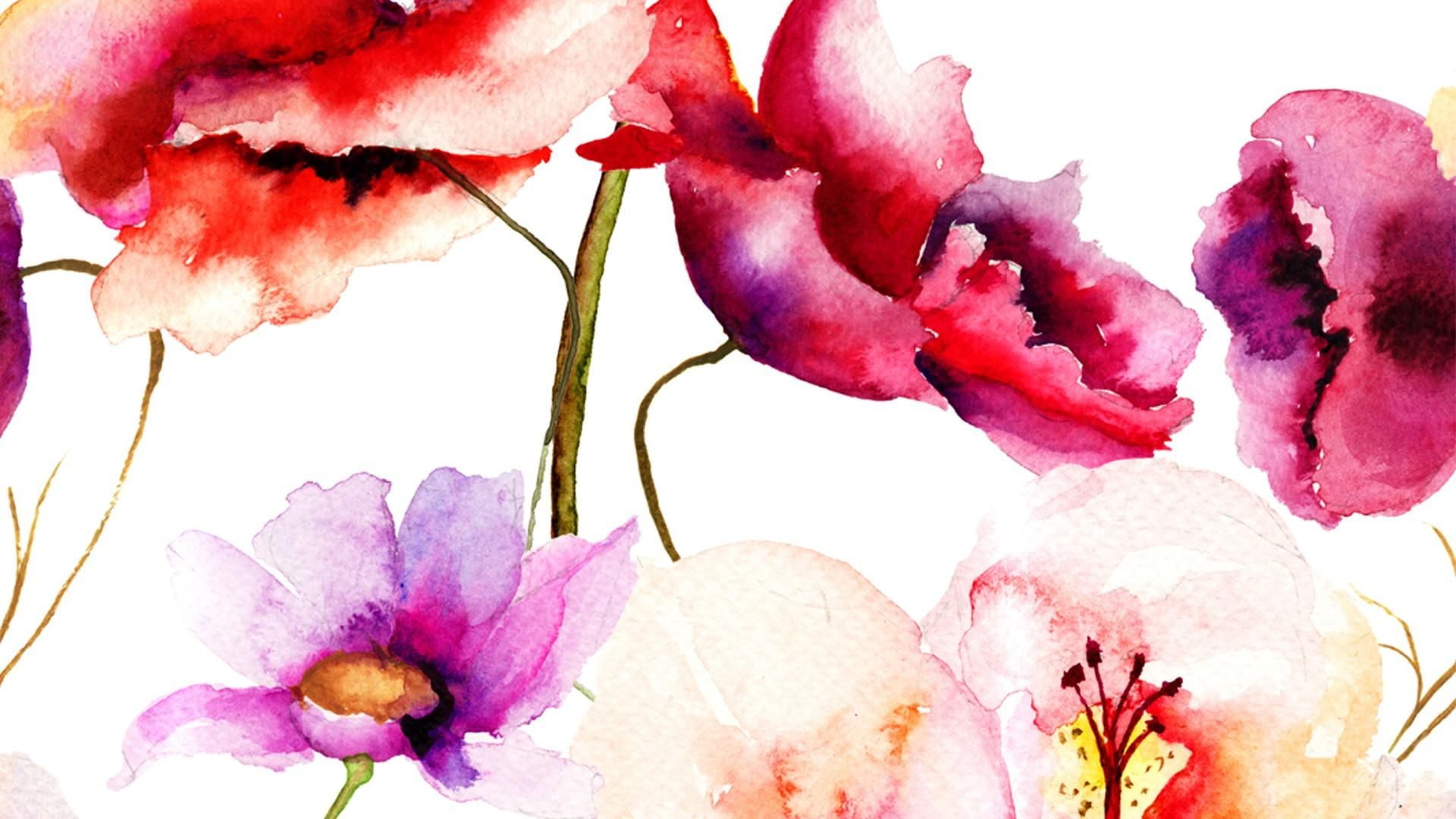 Featured image of post Flower Watercolor Background Hd