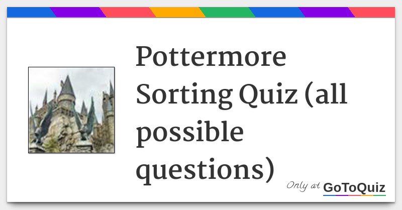 Featured image of post Hogwarts House Quiz All Questions