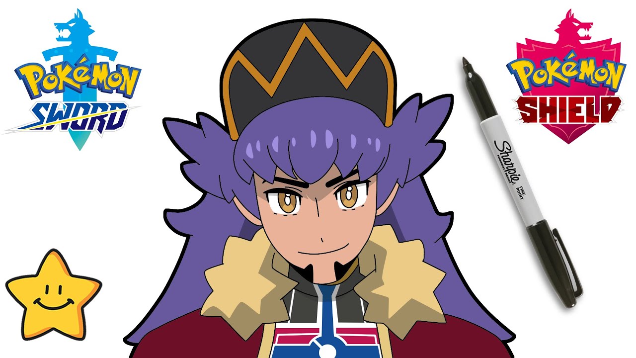 Featured image of post How To Draw Leon From Pokemon