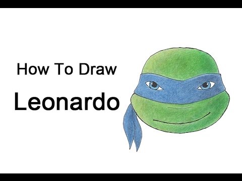 Featured image of post How To Draw Leonardo Tmnt 2012