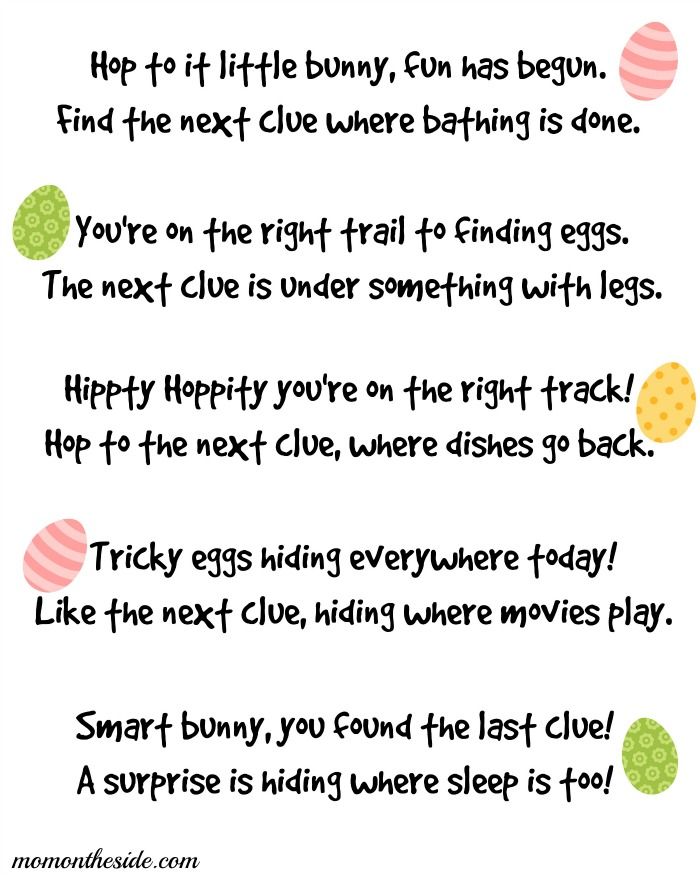 Featured image of post Indoor Easter Scavenger Hunt Clues