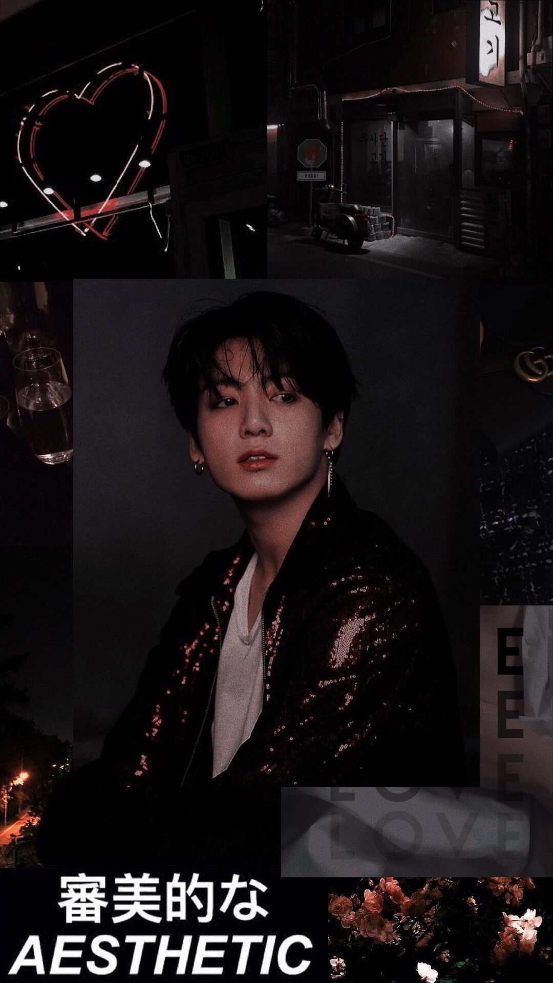 Featured image of post Jeon Jungkook Jungkook Aesthetic Wallpaper Black