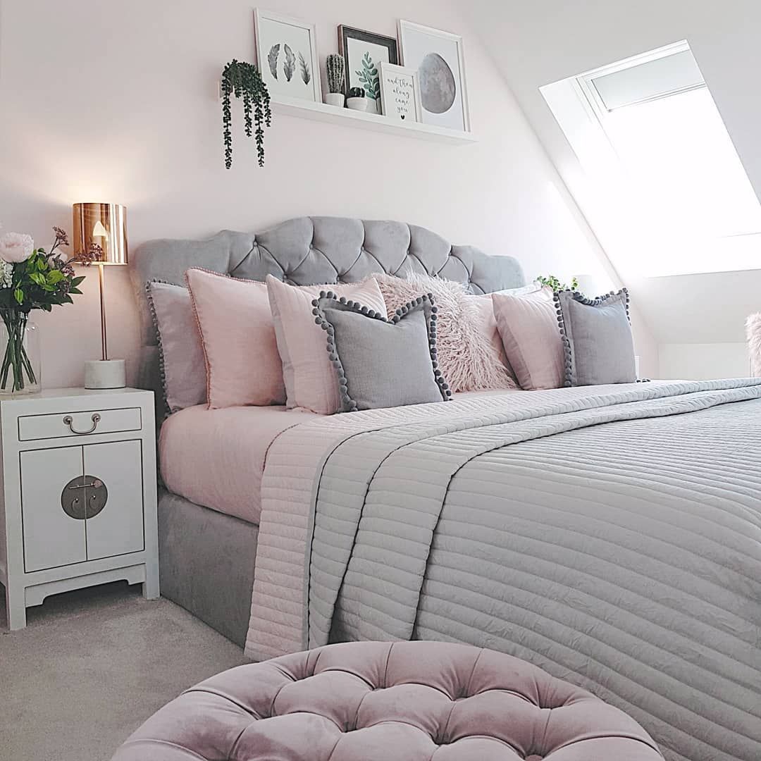 Featured image of post Light Pink And Grey Bedroom