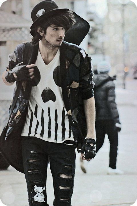 Featured image of post Punk Grunge Outfits Male