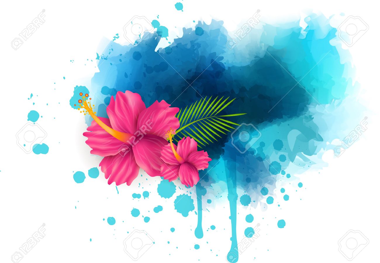 Featured image of post Splash Flower Watercolor Background