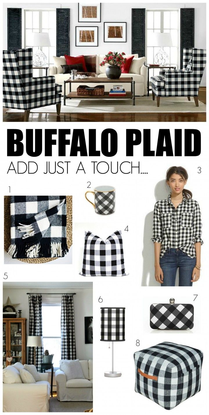 Featured image of post What Colors Go With Black And White Buffalo Check