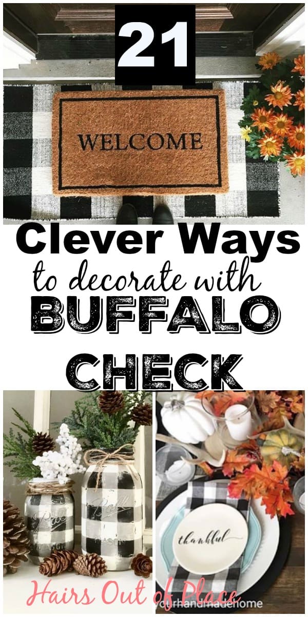 picture What Colors Go With Black And White Buffalo Check white year round home decor ideas