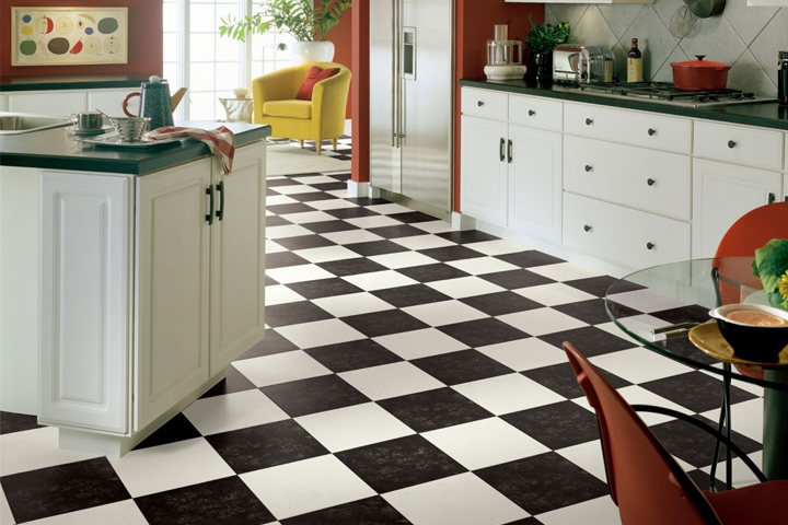 pics What Colors Go With Black And White Checkered Floor and white checkered floors decor ideas